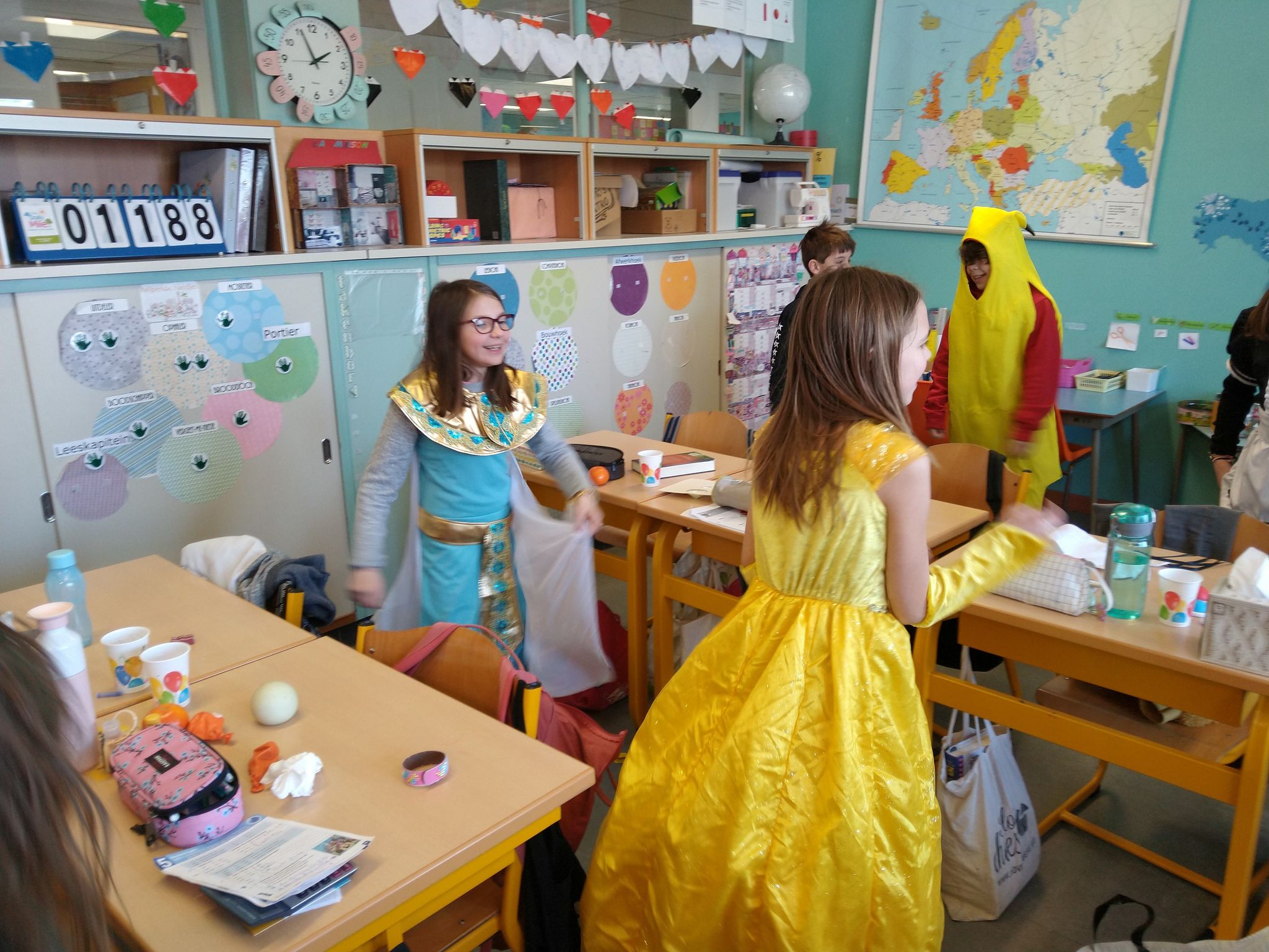 carnaval in de klas