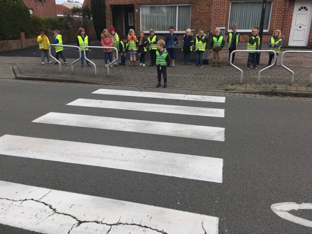 verkeer voetgangers