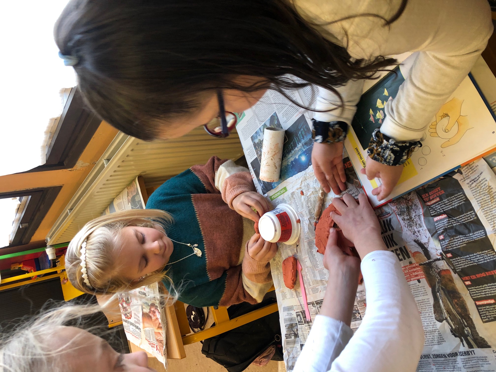 Muzische vorming: Boetseren