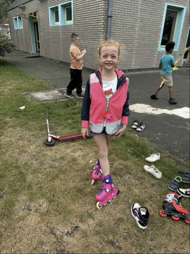 Waterspelletjes en wieltjesdag