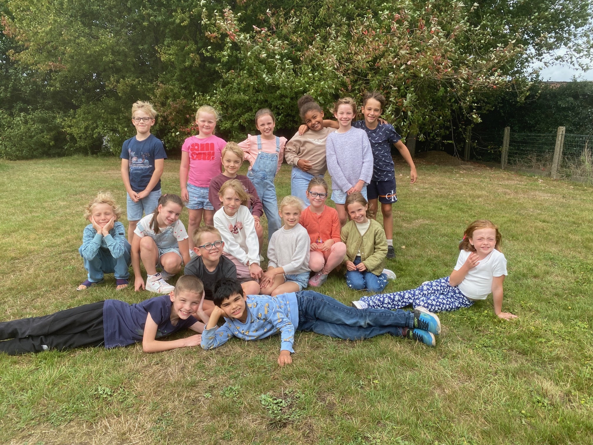 Klasfoto september 2025 De Glimlach Zedelgem